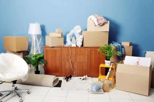House removals planning in Marylebone street setting