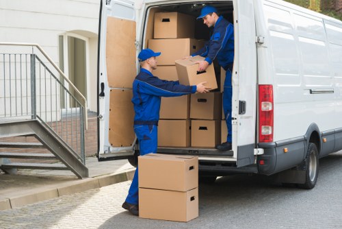 Organized secure storage space for personal and business items in Marylebone