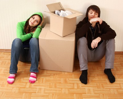 Secure storage space for sofas and tables in Marylebone