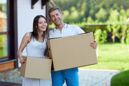 Careful furniture packing and wrapping for removals in Marylebone
